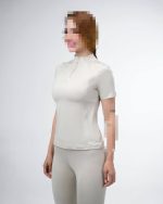 تیشرت نیم زیپ اندامی - Image 2
